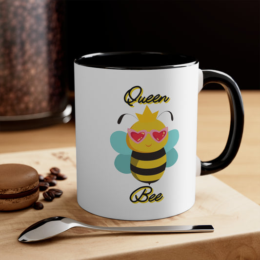 Queen Bee Printed Coffee Mug