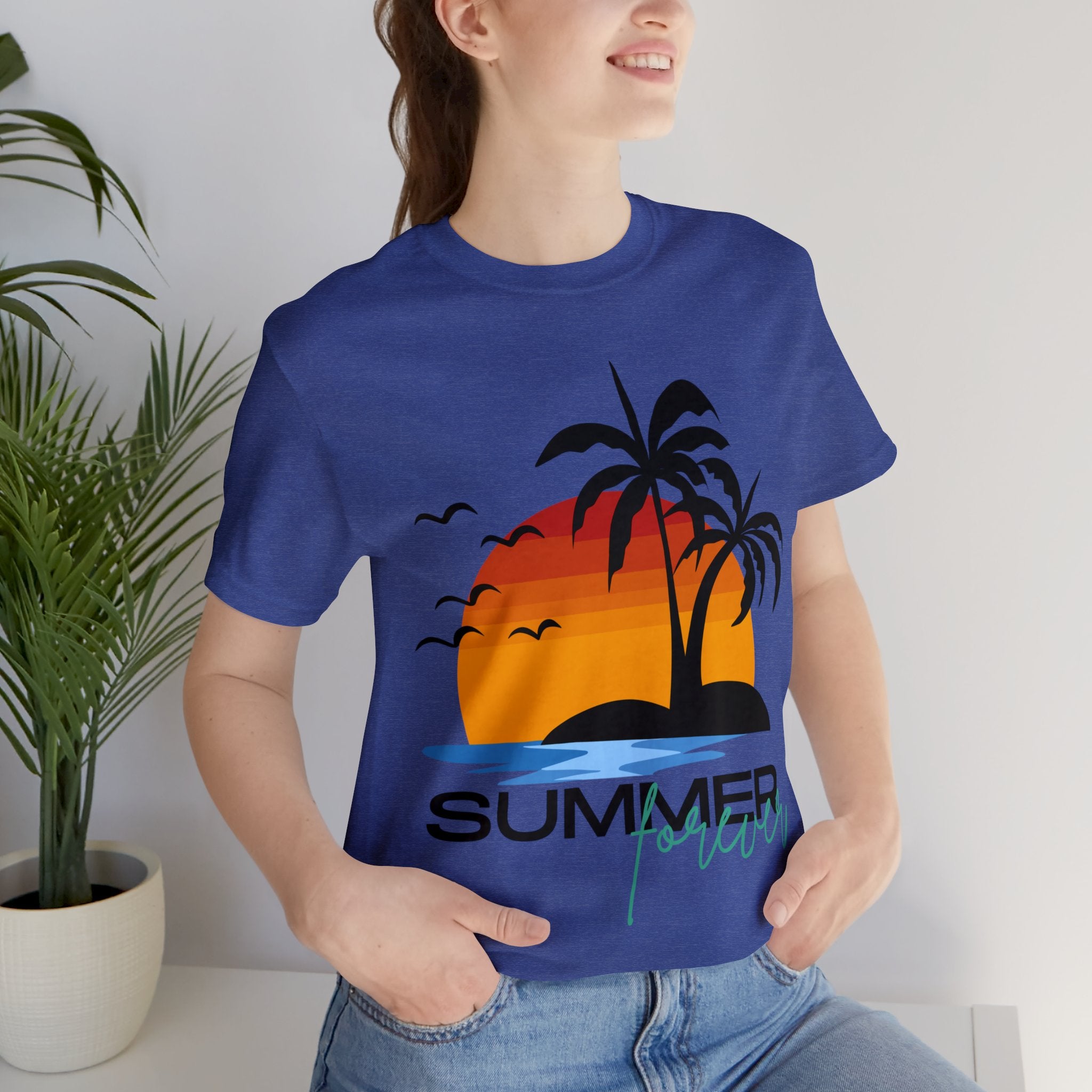 Summer Forever | Cool Summer Printed Women T-shirt