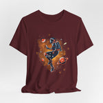 Astronaut In Deep Space Women T-shirt