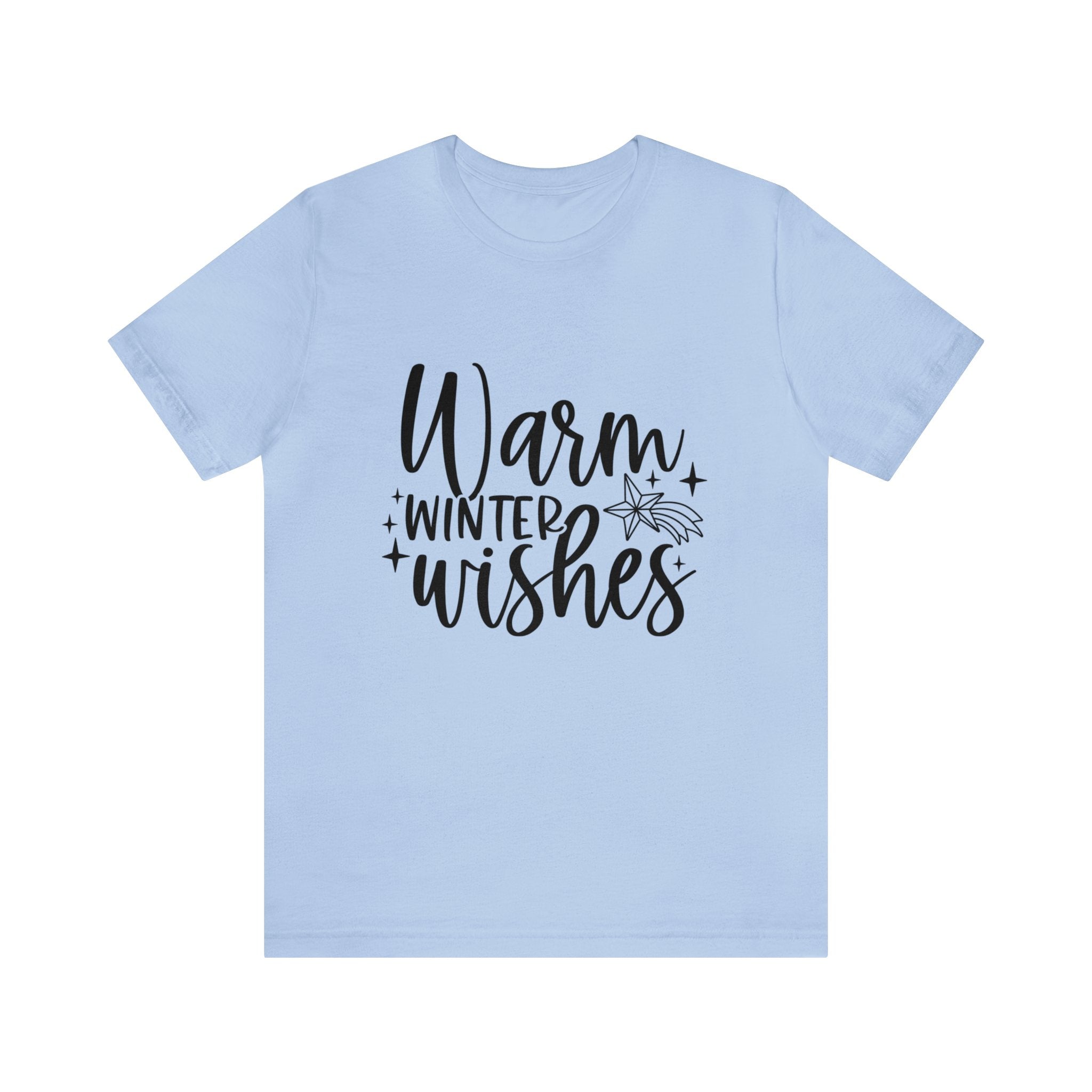 Warm Winter Wishes T-shirt | Cool Outdoors Printed Women T-shirt