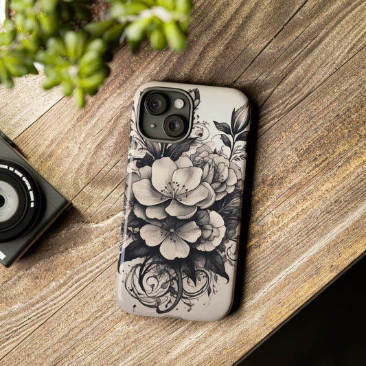 Flower Art  | iPhone 15 Google Pixel Samsung Galaxy Case