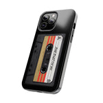 Black Cassette | Printed Tough Phone Case for iPhone 12, 13 and 14