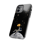 Relax In Space | Printed Tough Phone Case for iPhone 12, 13 and 14