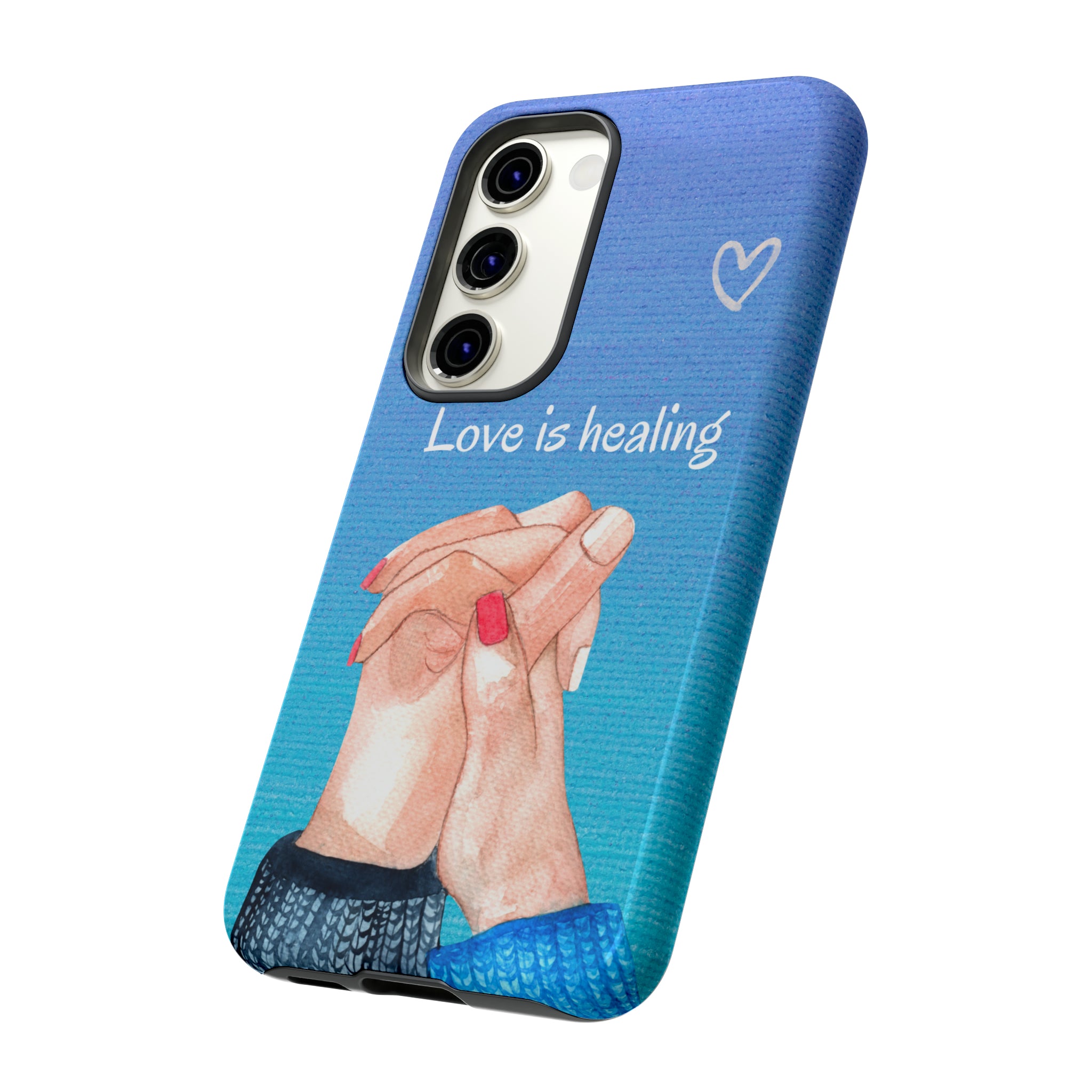 Love Is Healing | iPhone 15 Google Pixel Samsung Galaxy Case Tough Cases