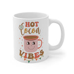 Hot Cocoa Vibes Printed Mug | Coffee Mug