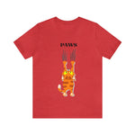 Paws | Printed Cat Lover Women T-shirt