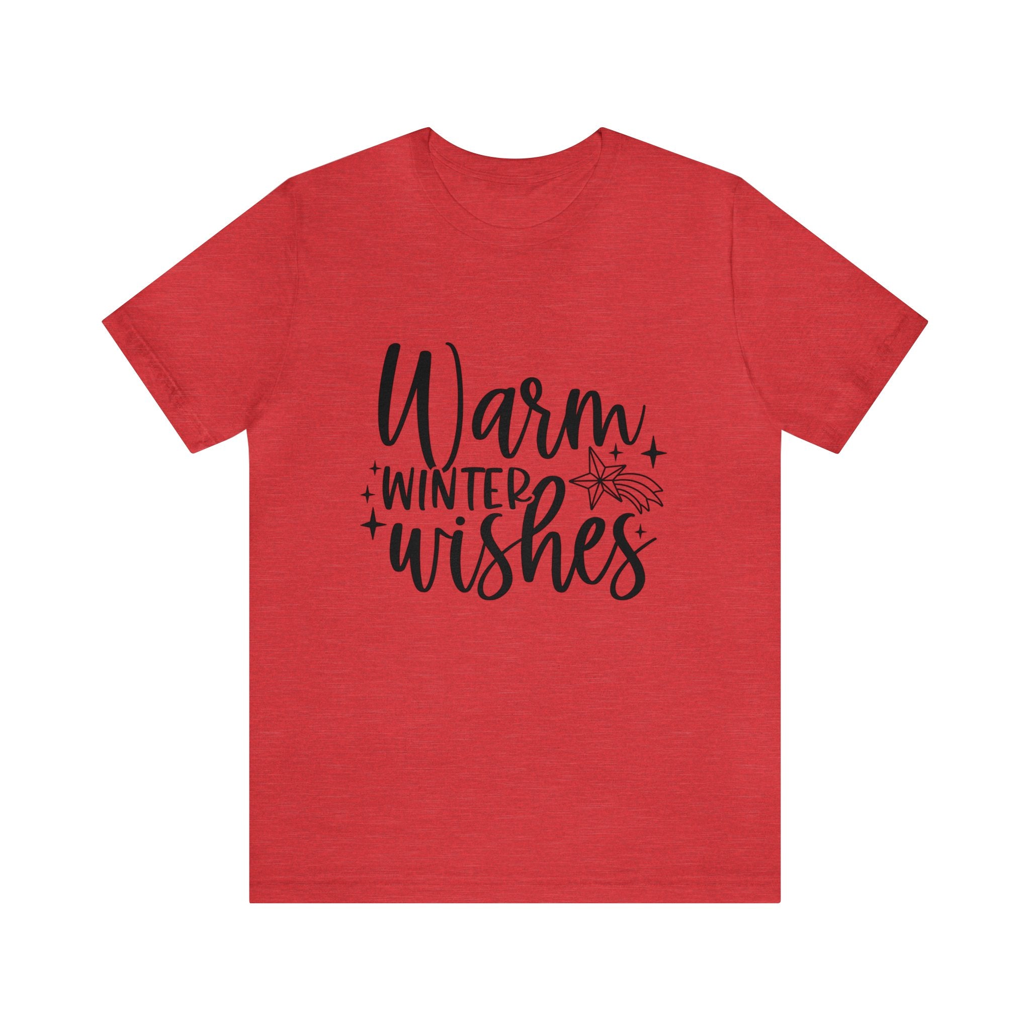Warm Winter Wishes T-shirt | Cool Outdoors Printed Women T-shirt