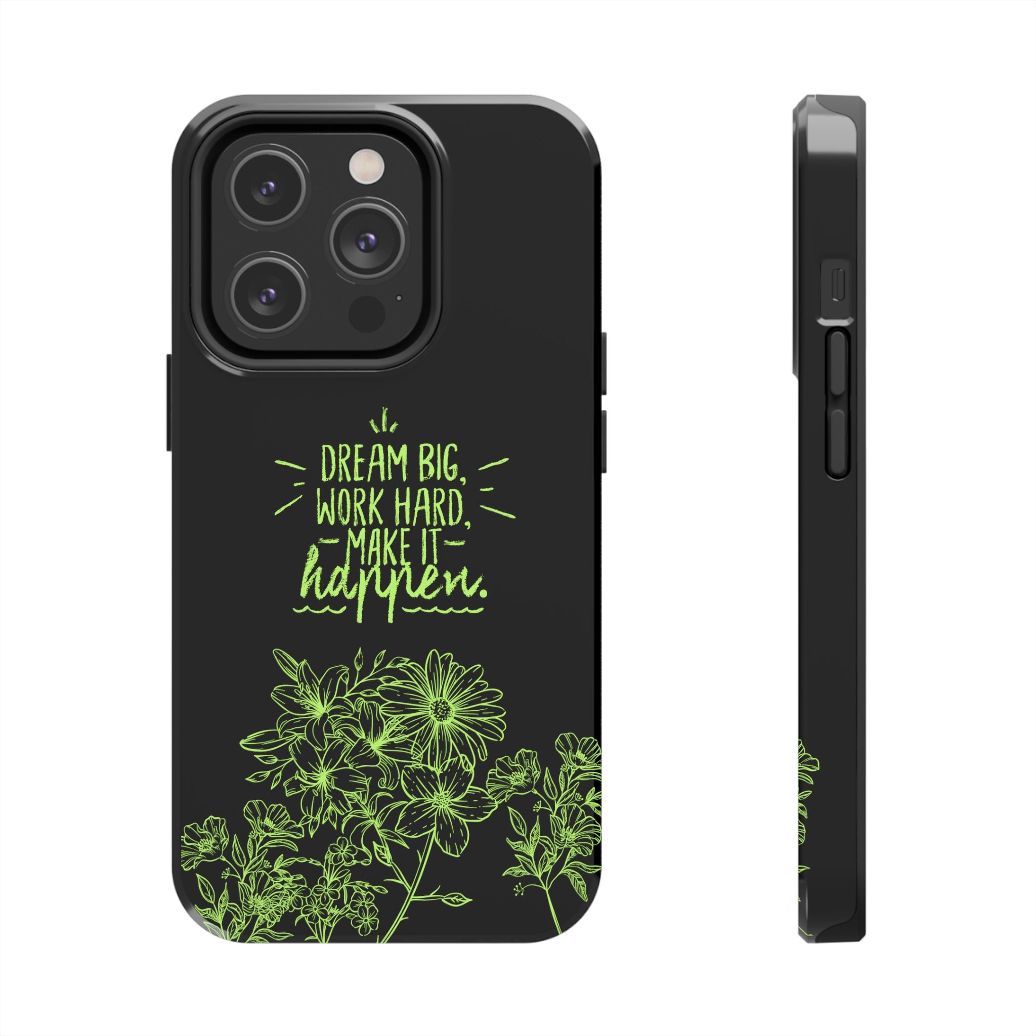 Dream Big | Printed Tough Phone Case for iPhone 12, 13 and 14