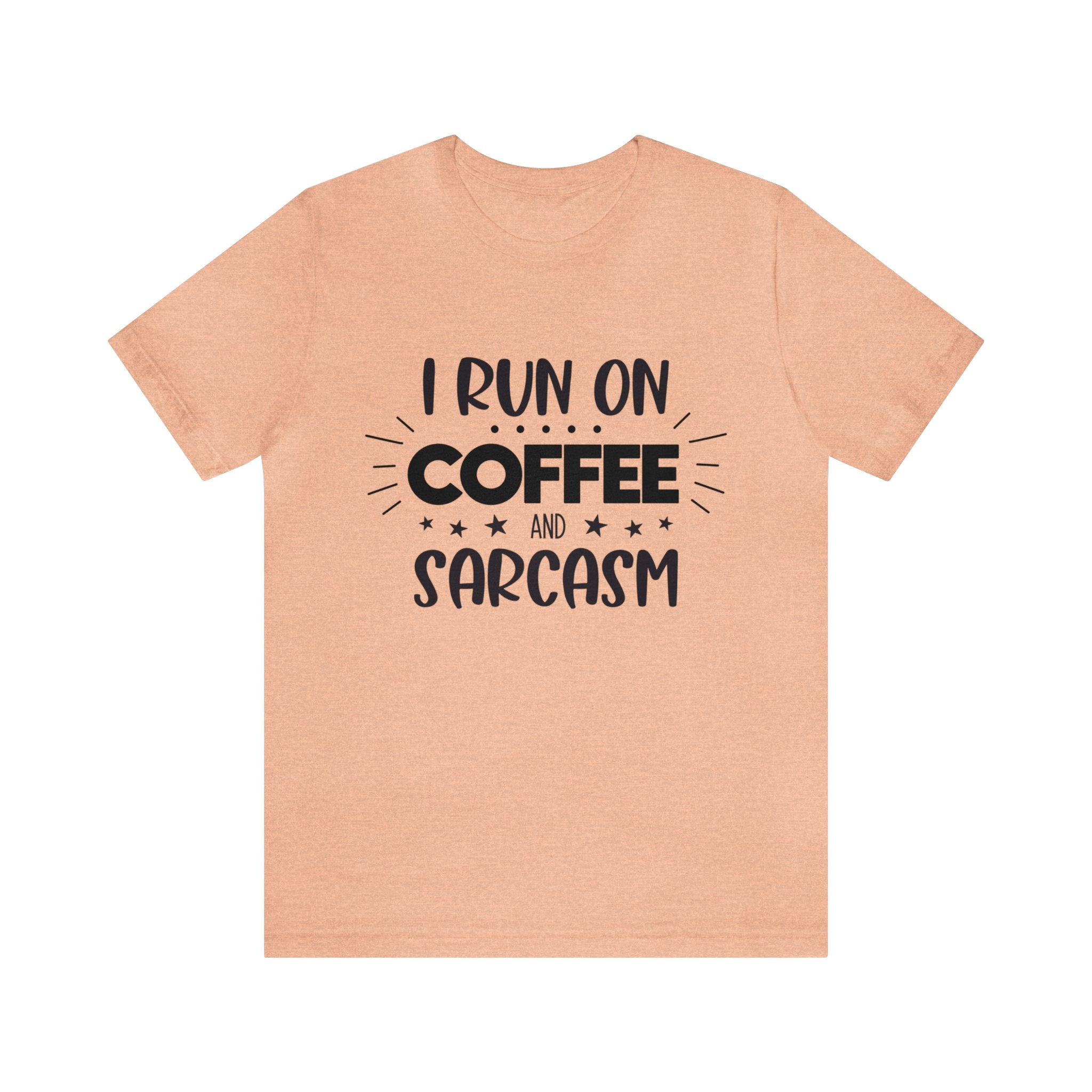 Coffee and Sarcasm | Caffeine Addict Printed Men T-shirt