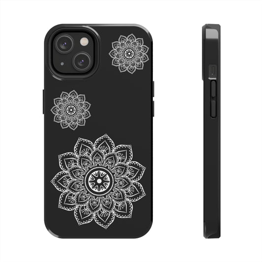 Mandalas Design | Printed Tough Phone Case for iPhone 12, 13 and 14