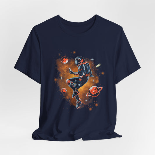 Astronaut In Deep Space  Men T-shirt