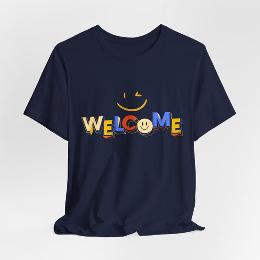 Welcome Smile Men T-shirt