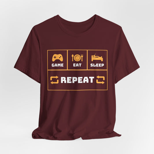 Game Eat Sleep | Printed Women T-shirts