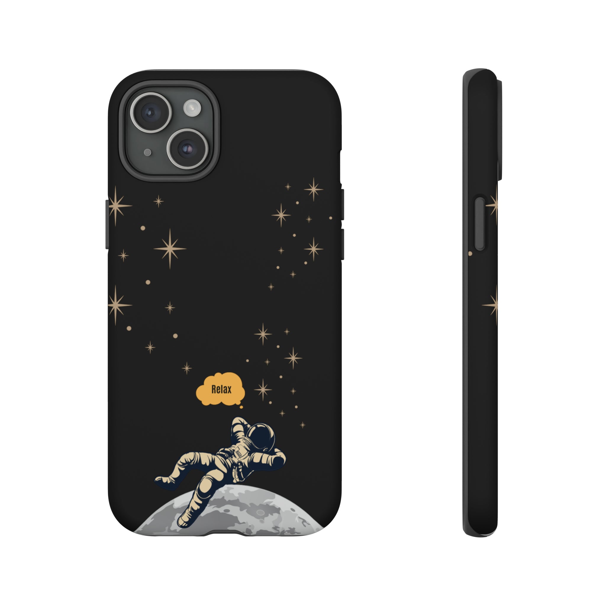 Relax In Space | iPhone 15 Google Pixel Samsung Galaxy Case Tough Cases