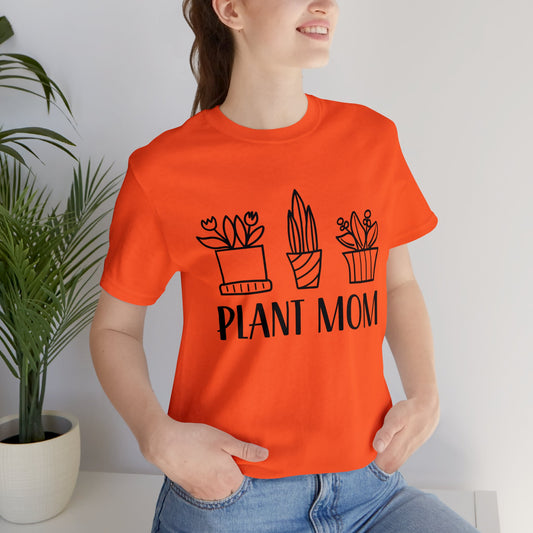 Plant Mom | Gardening Plants Printed Women T-shirt