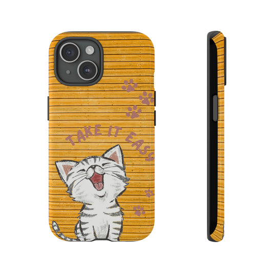 Cute Cat | iPhone 15 Google Pixel Samsung Galaxy Case Tough Cases