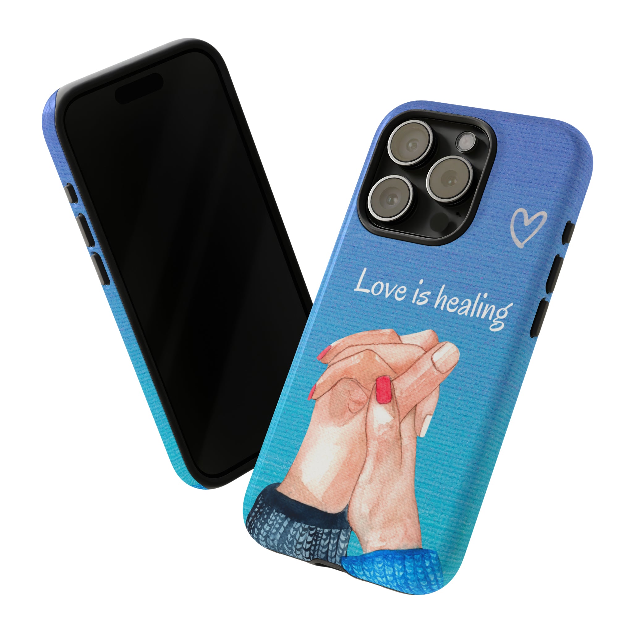 Love Is Healing | iPhone 15 Google Pixel Samsung Galaxy Case Tough Cases