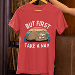 But First Take a Nap | Printed Women T-shirts