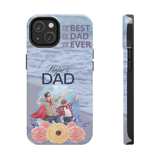 Super Dad  | Printed Tough Phone Case for iPhone 12, 13 and 14