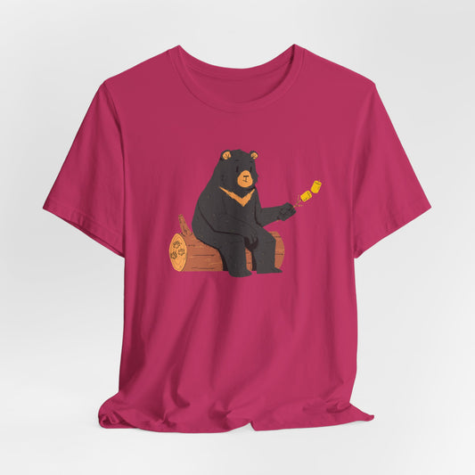 Funny Swear Bear Men T-shirt