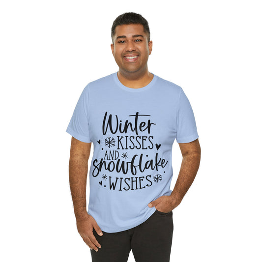 Winter Kisses T-shirt | Cool Outdoors Printed Men T-shirt
