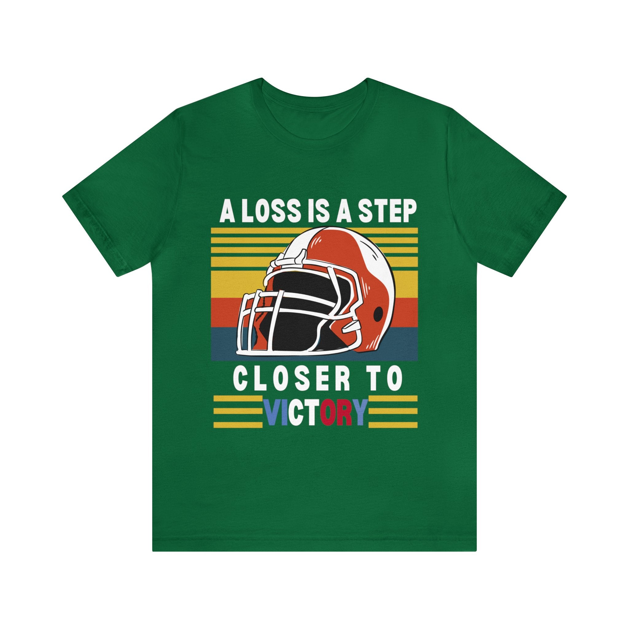 A Step Closer to victory | Printed Football Women T-shirts