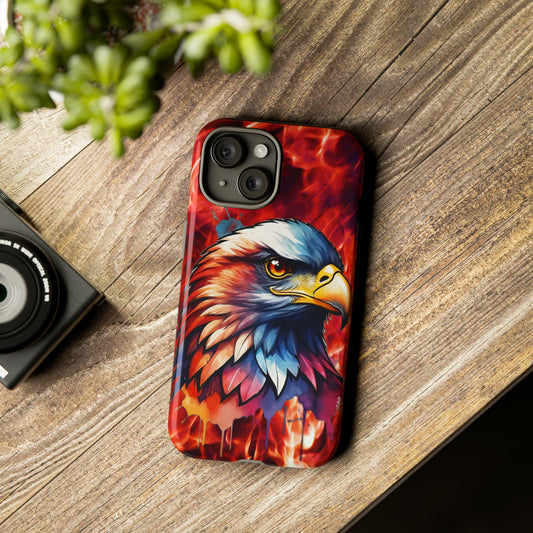 Eagle Print | iPhone 15 Google Pixel Samsung Galaxy Case