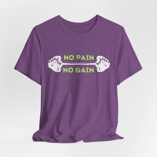 No Pain No Gain | Printed Men T-shirts