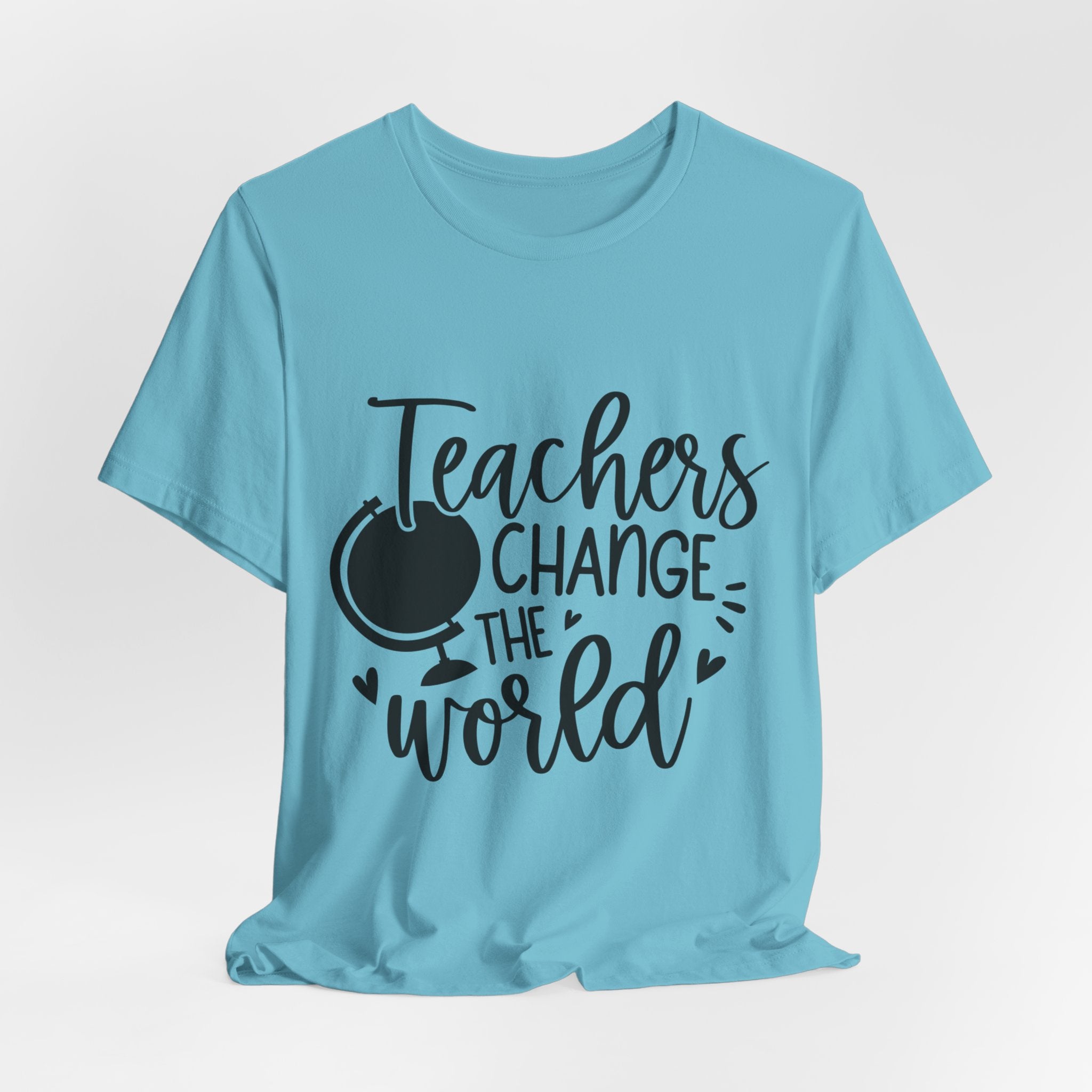 Teachers Change The World  T-shirt | Cool Outdoors Printed Men T-shirt
