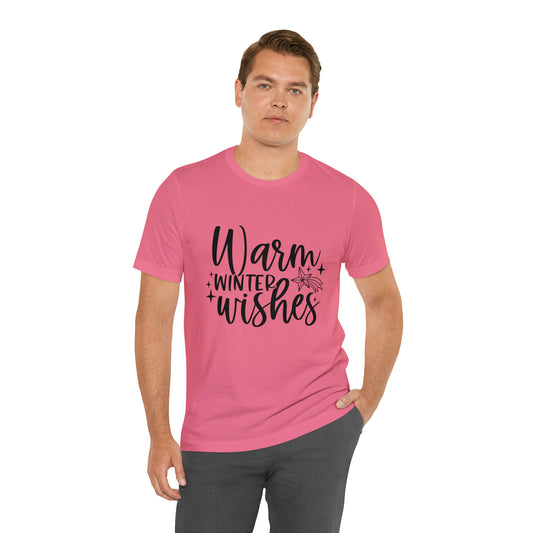 Warm Winter Wishes T-shirt | Cool Outdoors Printed Men T-shirt
