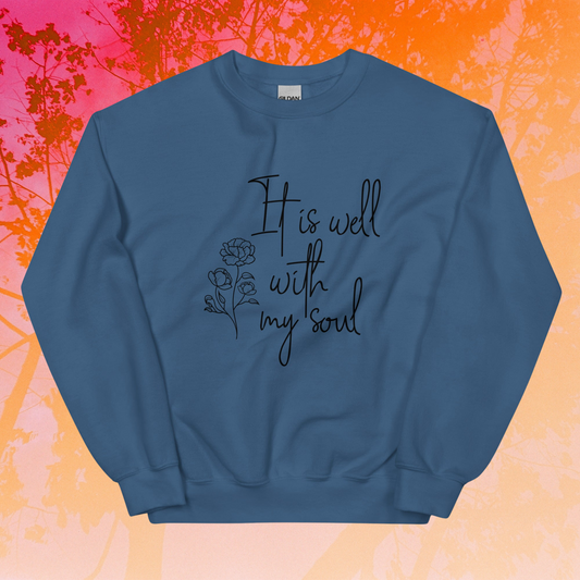 It Is Well With My Soul Men Sweatshirt