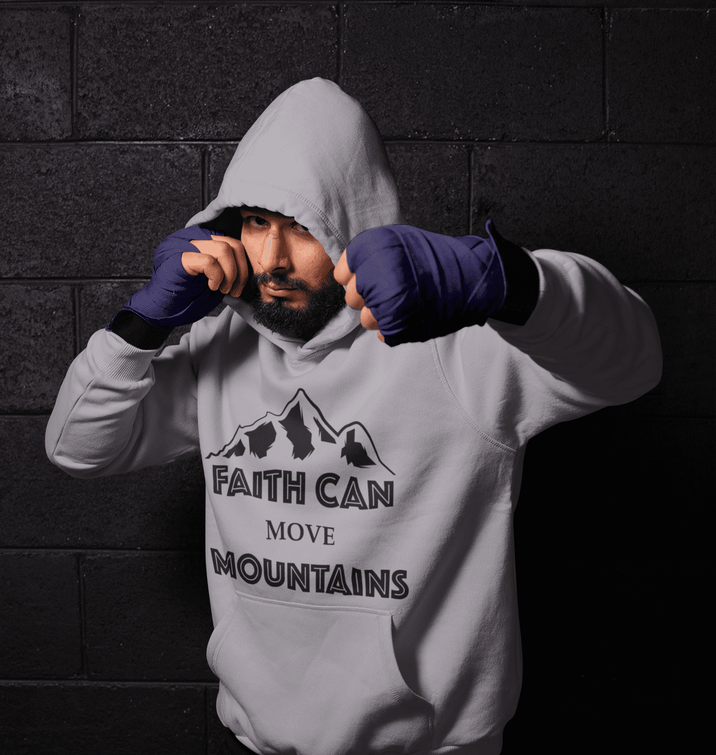Faith can Move Mountains Hoodies