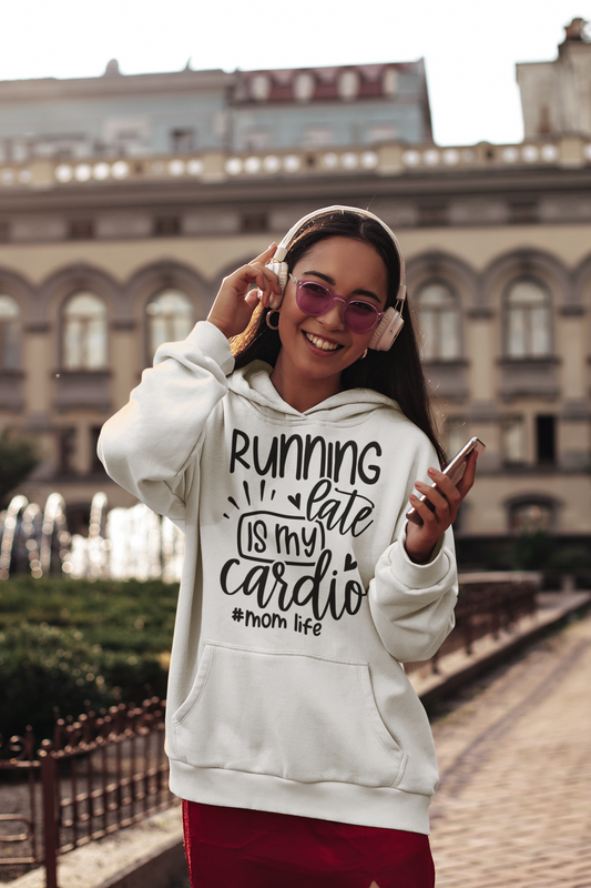 Mom Life | Mom Quote Printed Hoodie for Women