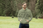 Introvert Plant Lover | Printed Plant Parent Hoodie for Men