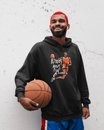 Never Give Up | Printed Basketball Men Hoodie