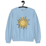 Sun | Positive Boho Sun Printed Men Sweatshirt