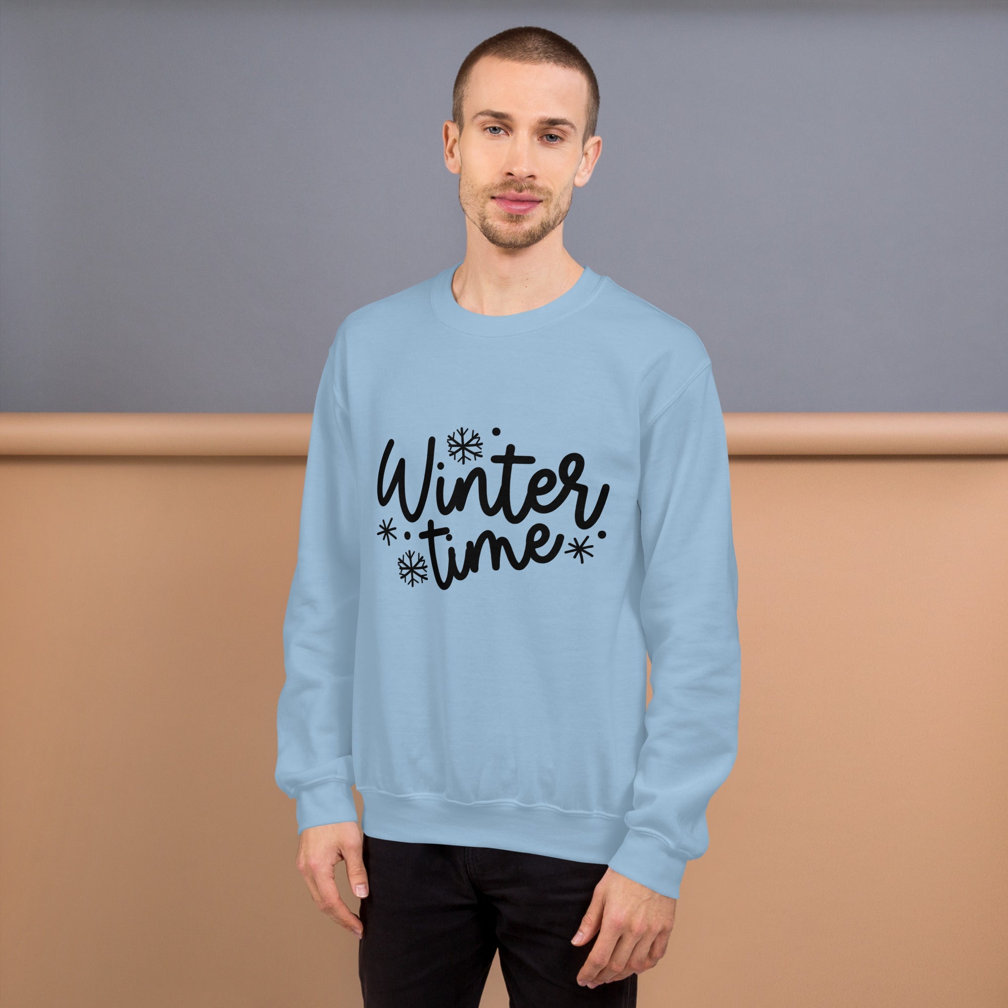 Winter Time Men Sweatshirt