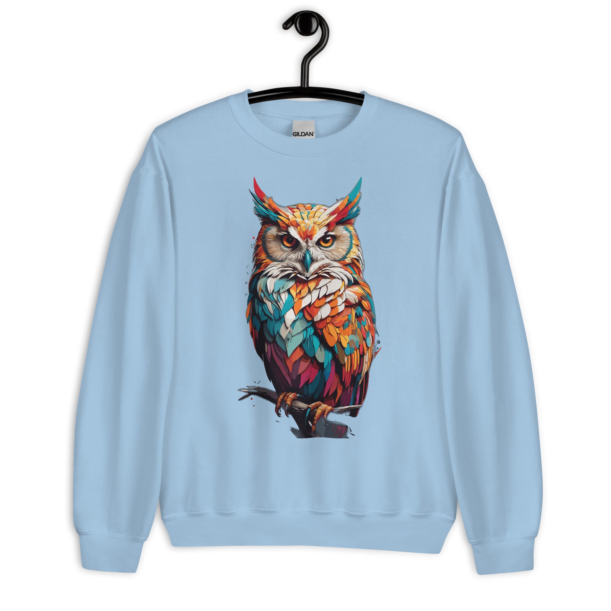 Owl Printed Unisex Sweatshirt