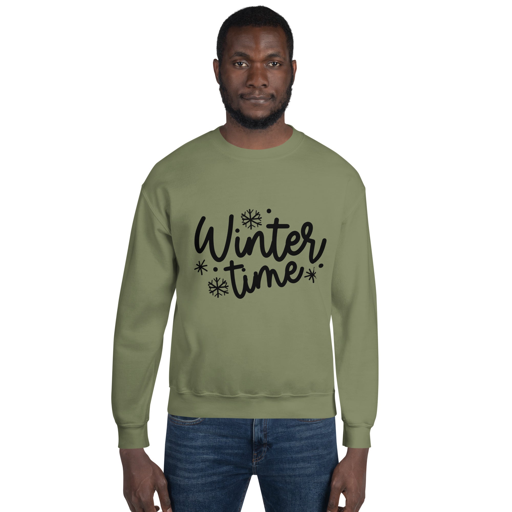 Winter Time Men Sweatshirt
