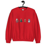 Christmas Miracle | Christmas Pixel Elements Printed Men Sweatshirt