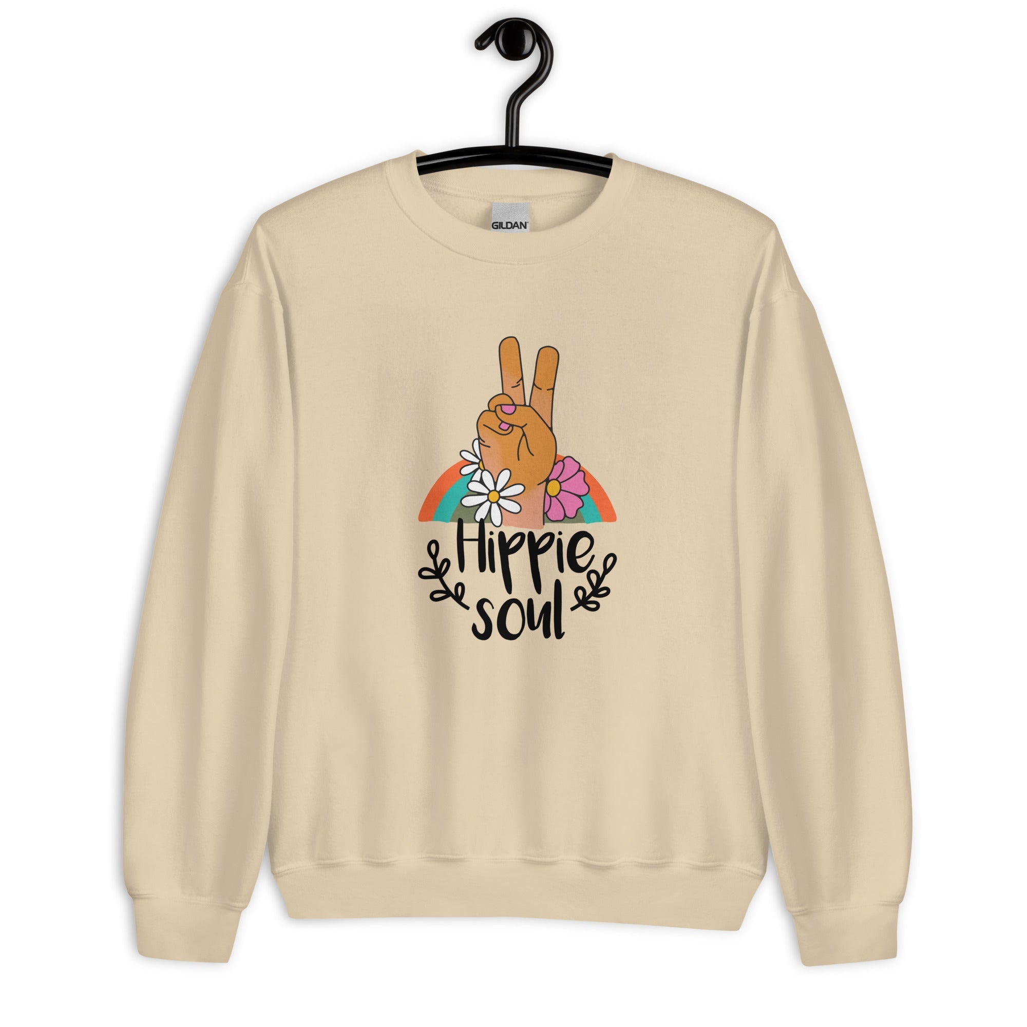 Hippie Soul | Feel Good Boho Print Women Sweatshirt
