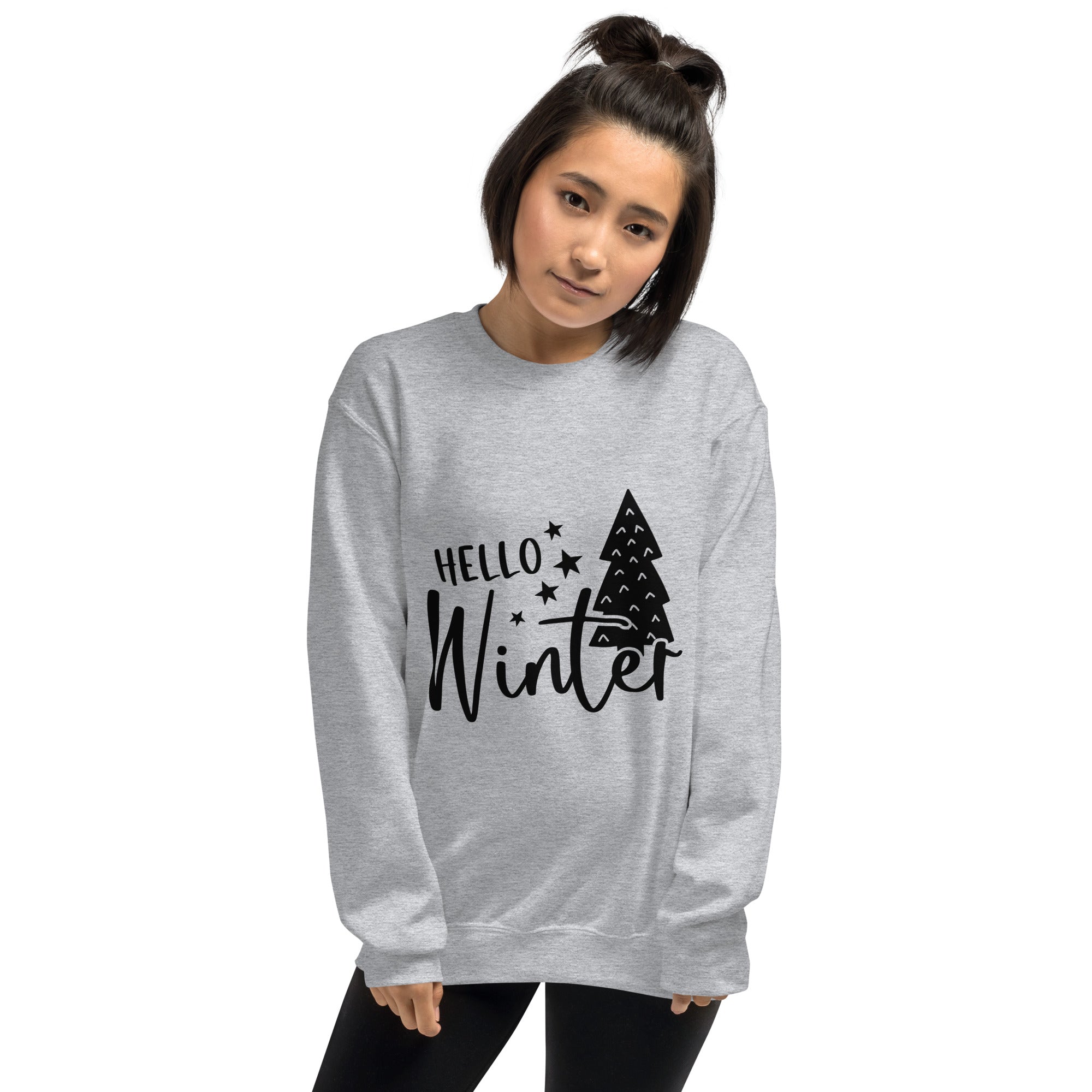 Hello Winter  Women Sweatshirt
