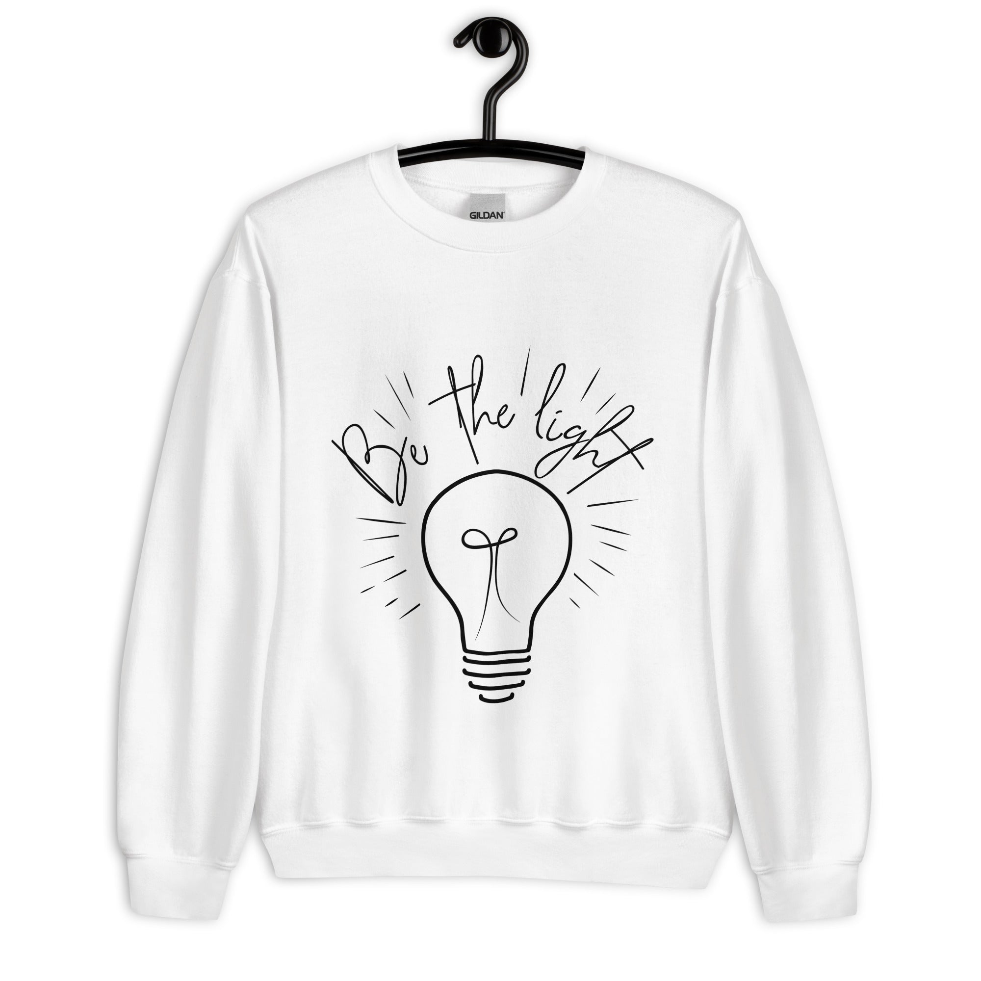 Be The Light  Women Sweatshirt