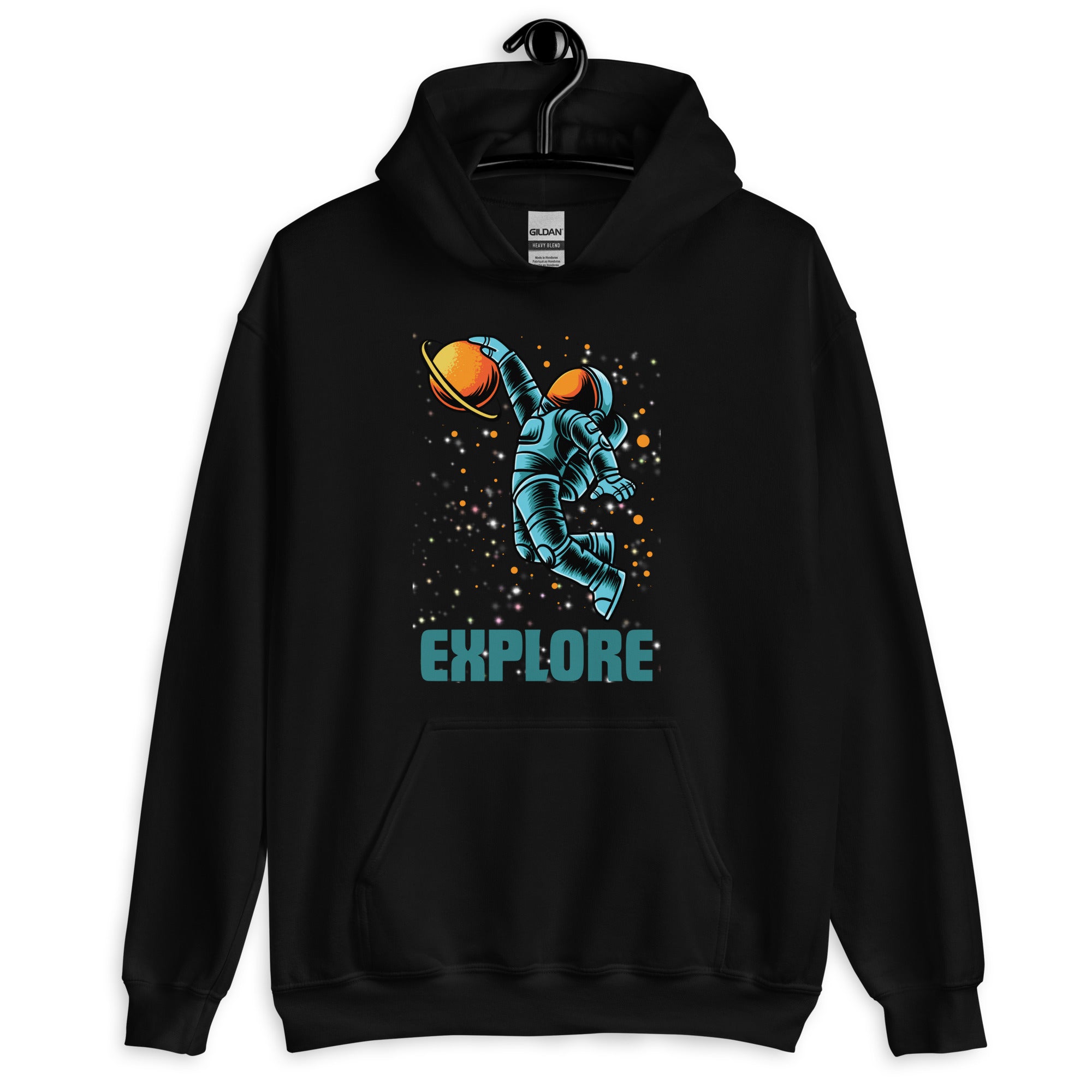 Explore | Space Printed Women Hoodie