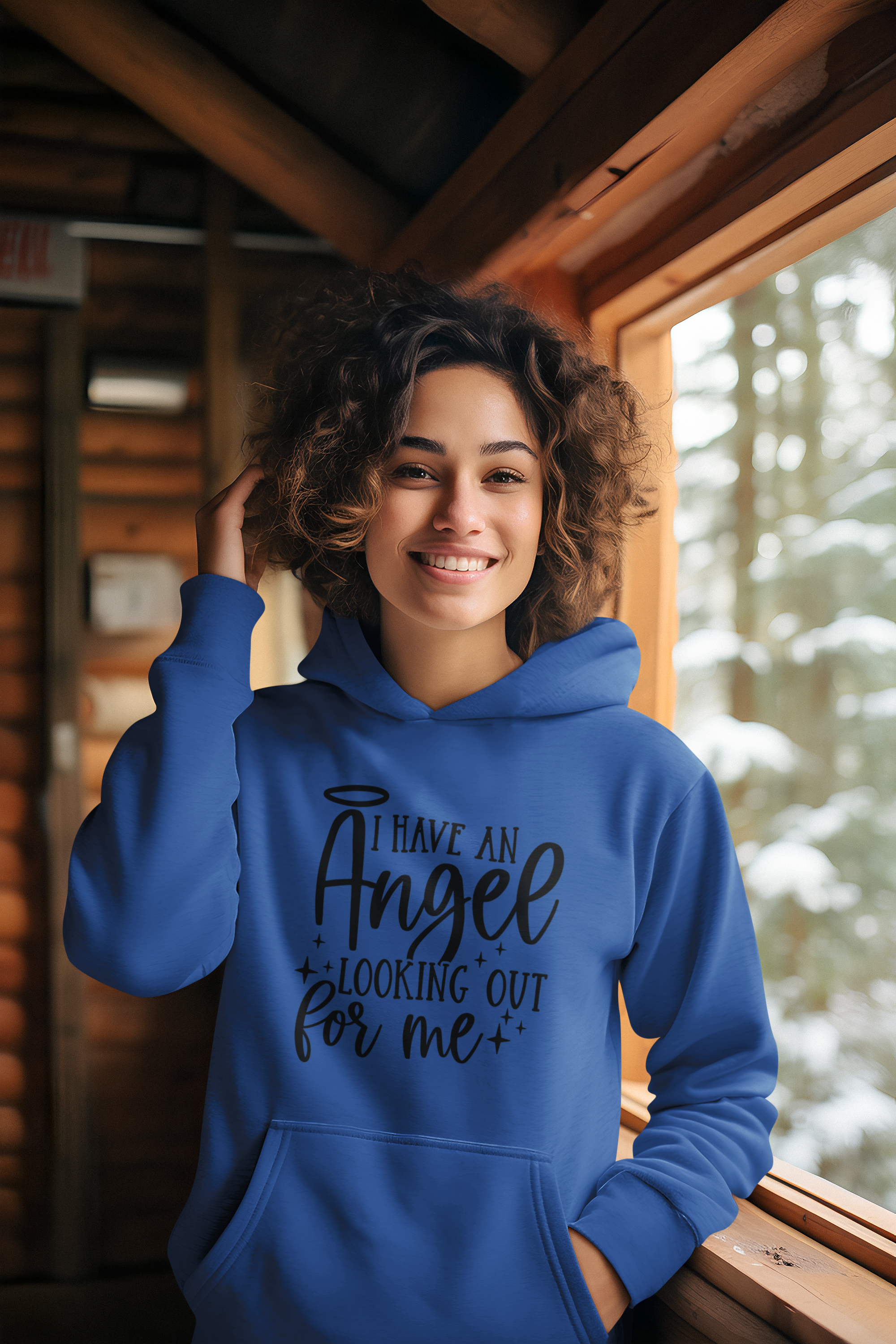 I Have An Angle | Quote Printed Unisex Hoodie