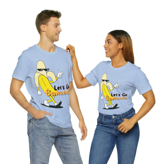 Plátanos | Camiseta unisex con temática de fiesta estampada divertida 